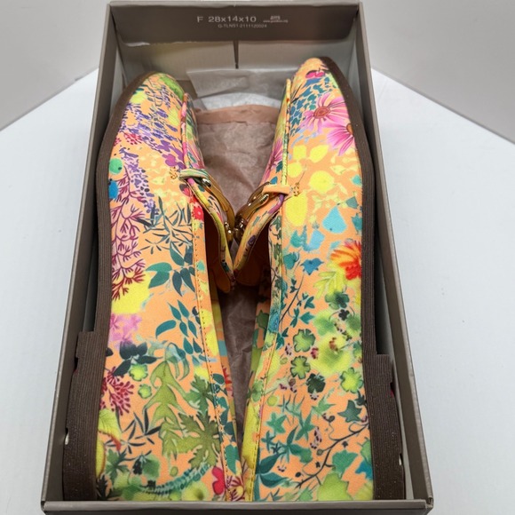 Franco Sarto Berola Floral Bit Loafers Womens 8.5M Multi Color Fabric BEROLA3 - Picture 11 of 11